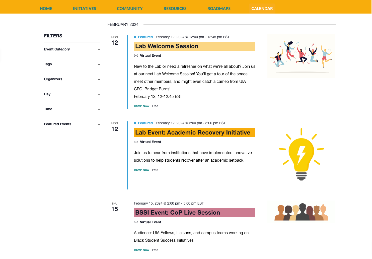 UILab Explore - Event Calendar